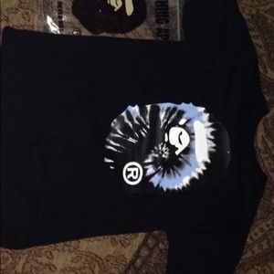 Bape Tie Dye Big Ape Head Tee
